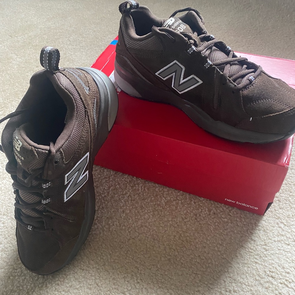 New Balance brown 608 trainers size 9